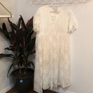 Piper and Scoot White Dress